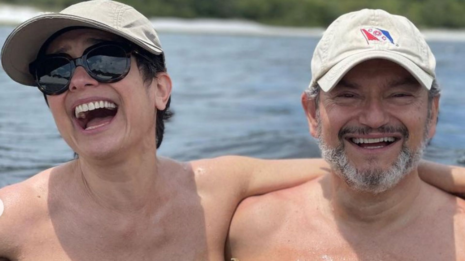 Sandra Annenberg surge de biquíni em foto raríssima com Ernesto Paglia: “Deslumbrante”