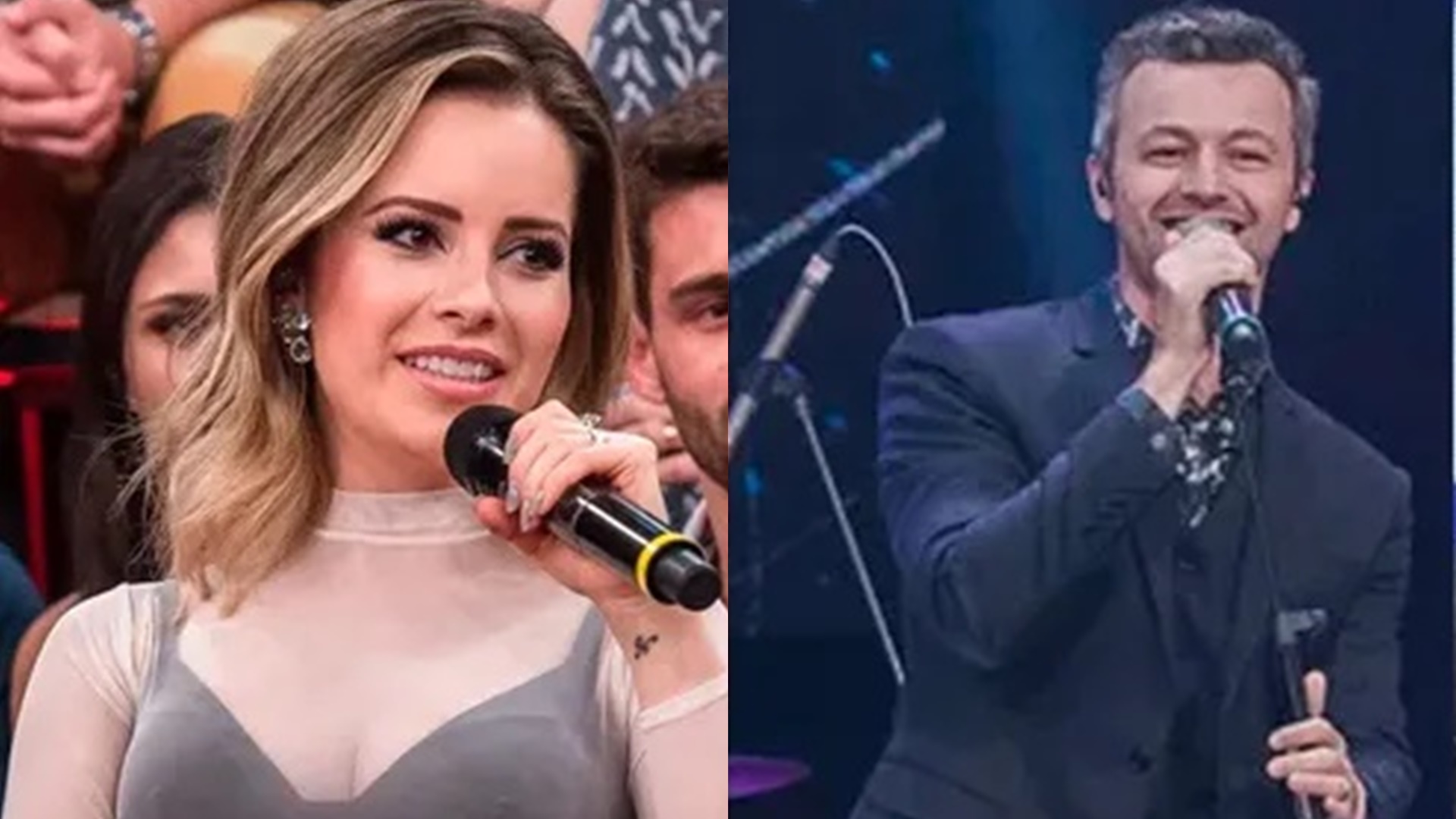 Amigos? Sandy e Lucas Lima gravam programa na Globo um dia após separação