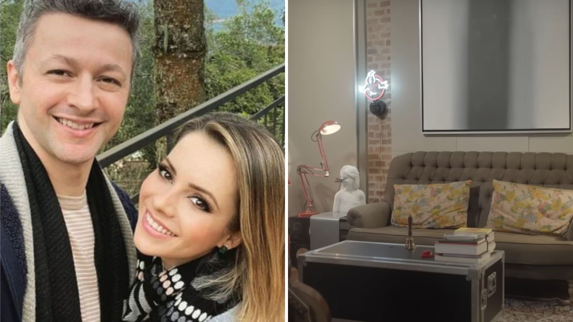 Estúdio em casa e jardim dos sonhos: Conheça a antiga mansão de Sandy e Lucas Lima