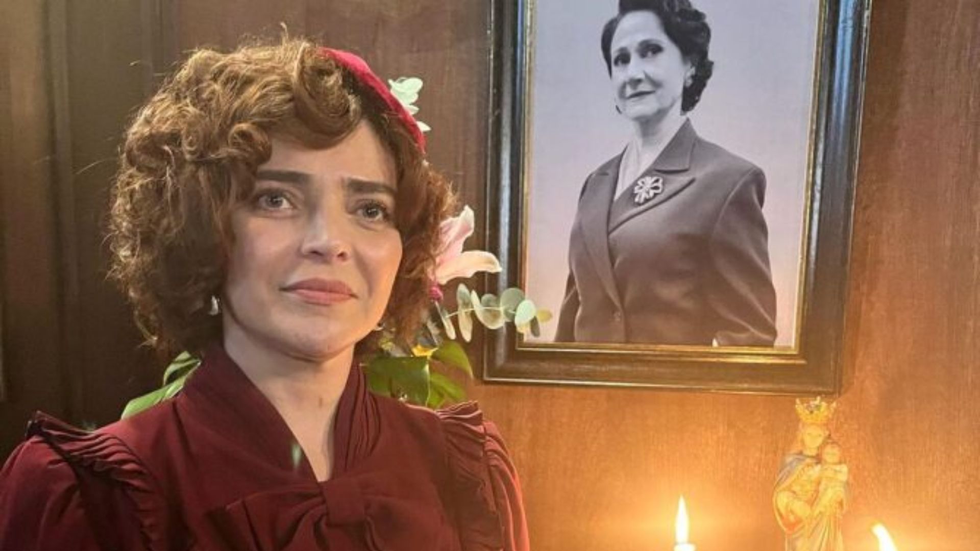 Titina Medeiros: atriz se comove com cena em homenagem à personagem histórica em ‘Amor Perfeito’