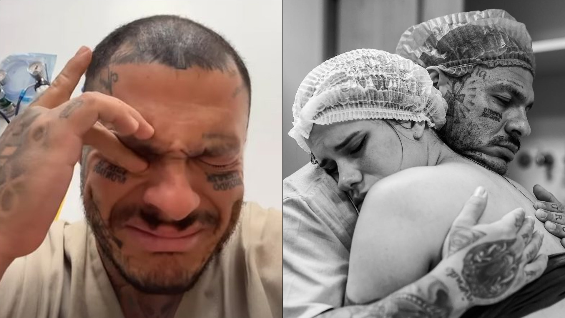 Toguro expõe erro médico que fez namorada grávida parar na UTI: “Um deslize”