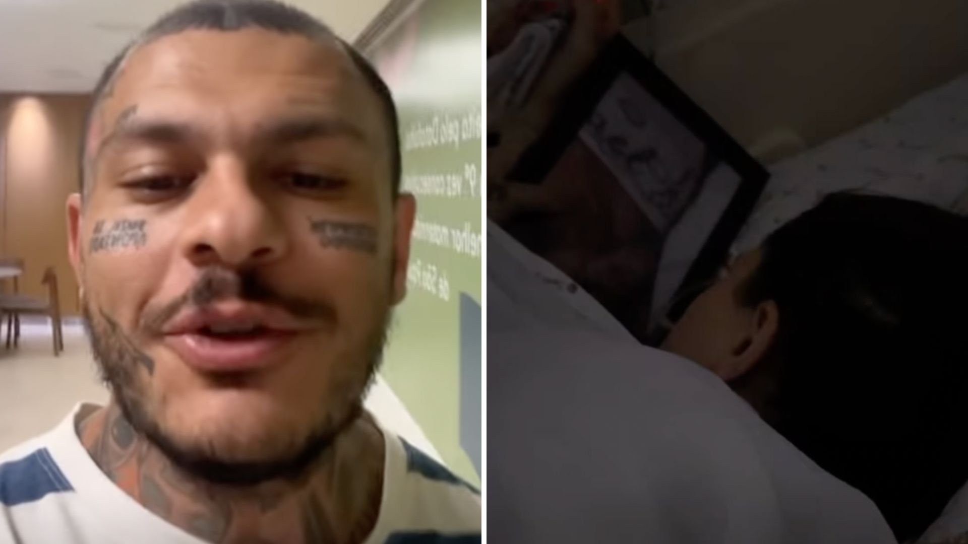 Perplexo, Toguro revela batalha após namorada ser extubada: “Milagre”