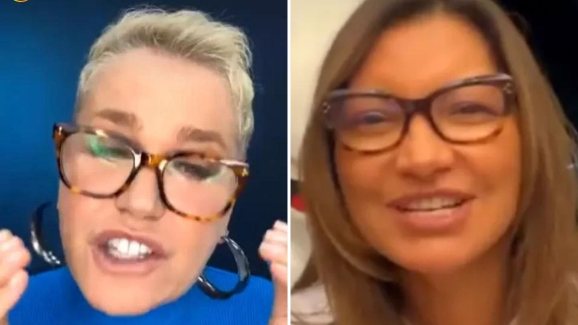 Xuxa Meneghel se revolta em live com Janja e xinga internauta: “Idiota, imbecil”