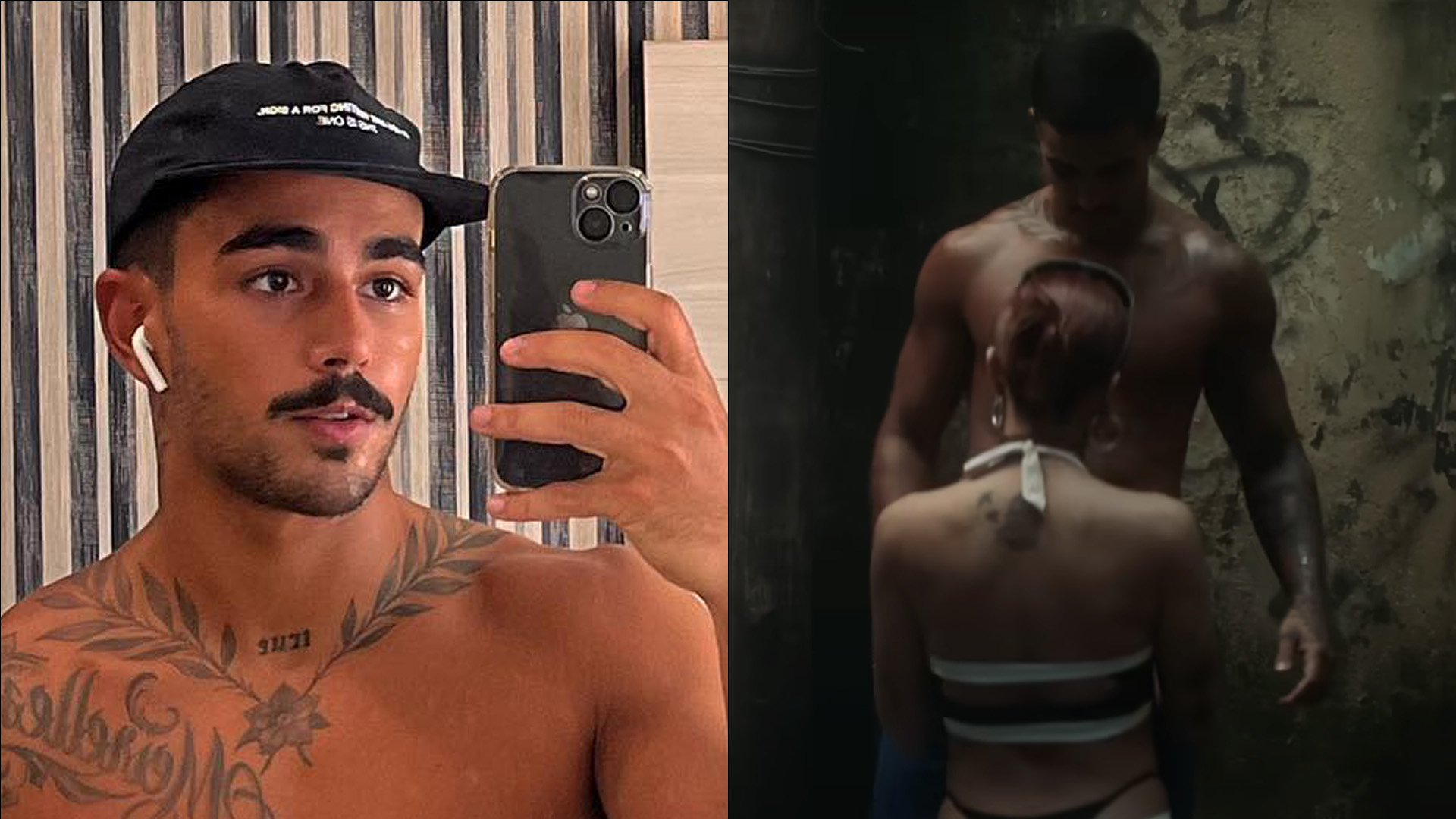 Yuri Meirelles: confirmado em ‘A Fazenda’, modelo protagonizou cenas quentíssimas com Anitta