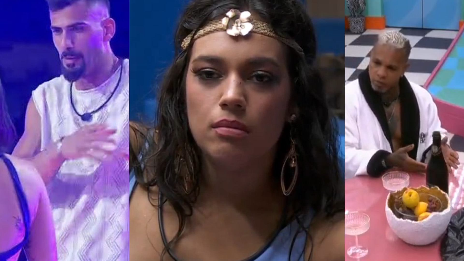 BBB 24: Após desmaio, Alane é tachada de louca por Nizam e Rodriguinho
