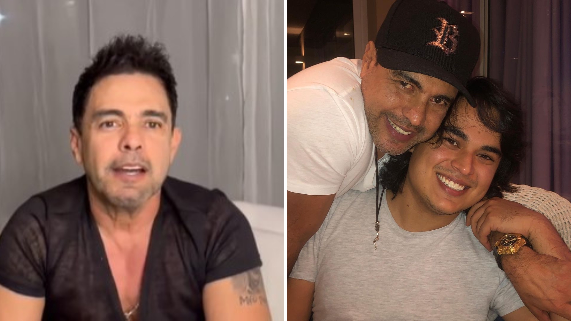 Após polêmicas, Zezé Di Camargo se declara ao filho caçula: “Te amo”