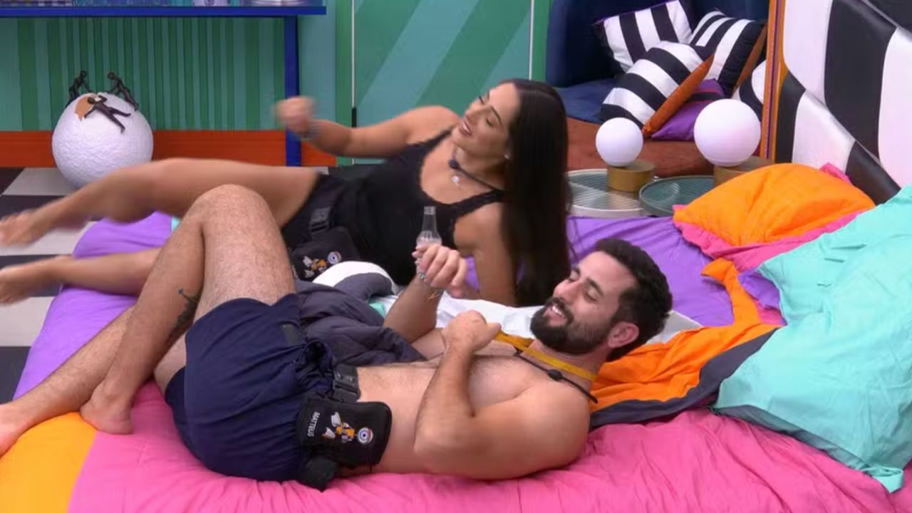 BBB 24: Deniziane e Matteus assumem atração após pegação: “Esquentou”