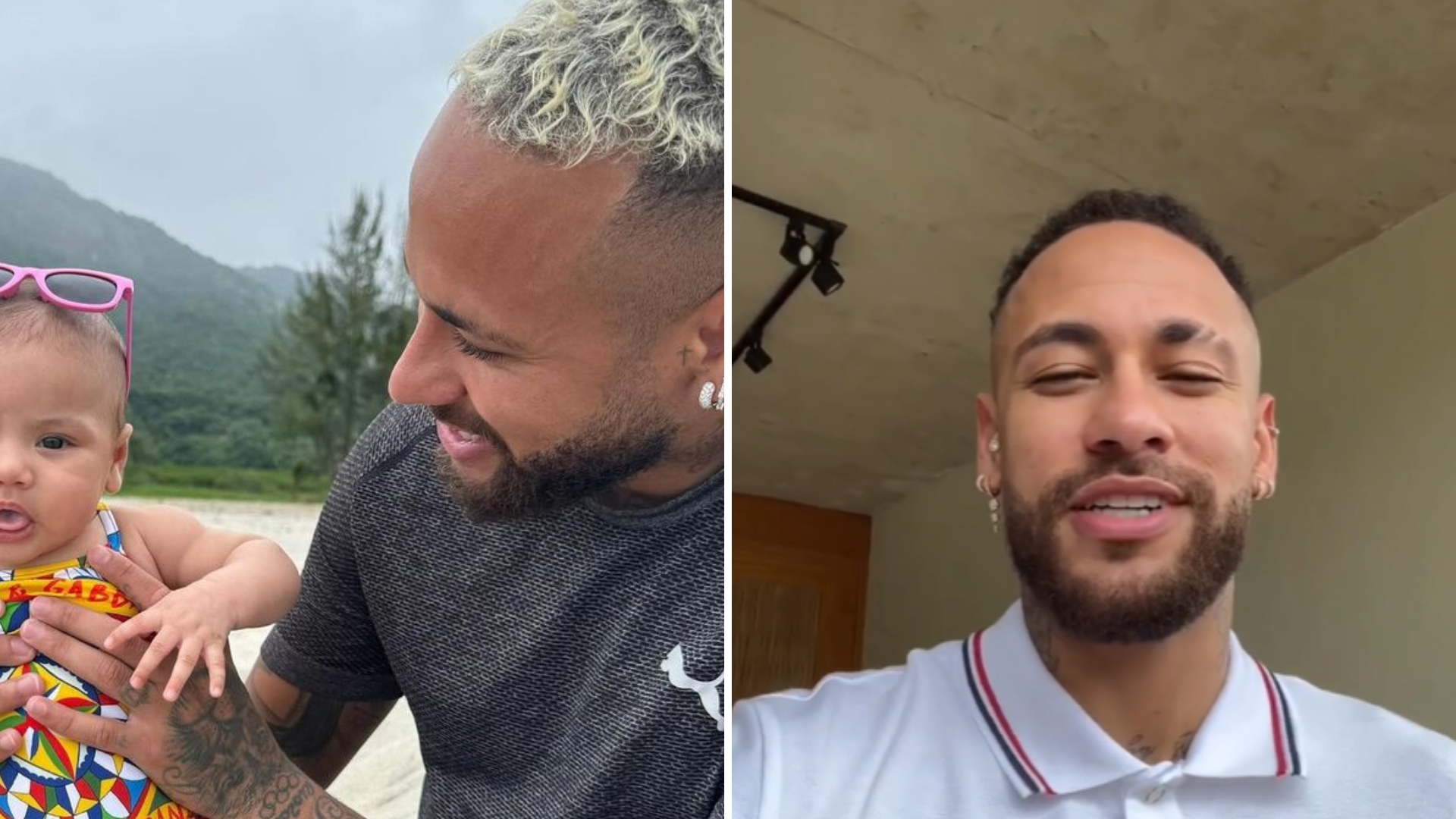 Neymar encanta com registro de Mavie e semelhança chama a atenção: “Sua cara”