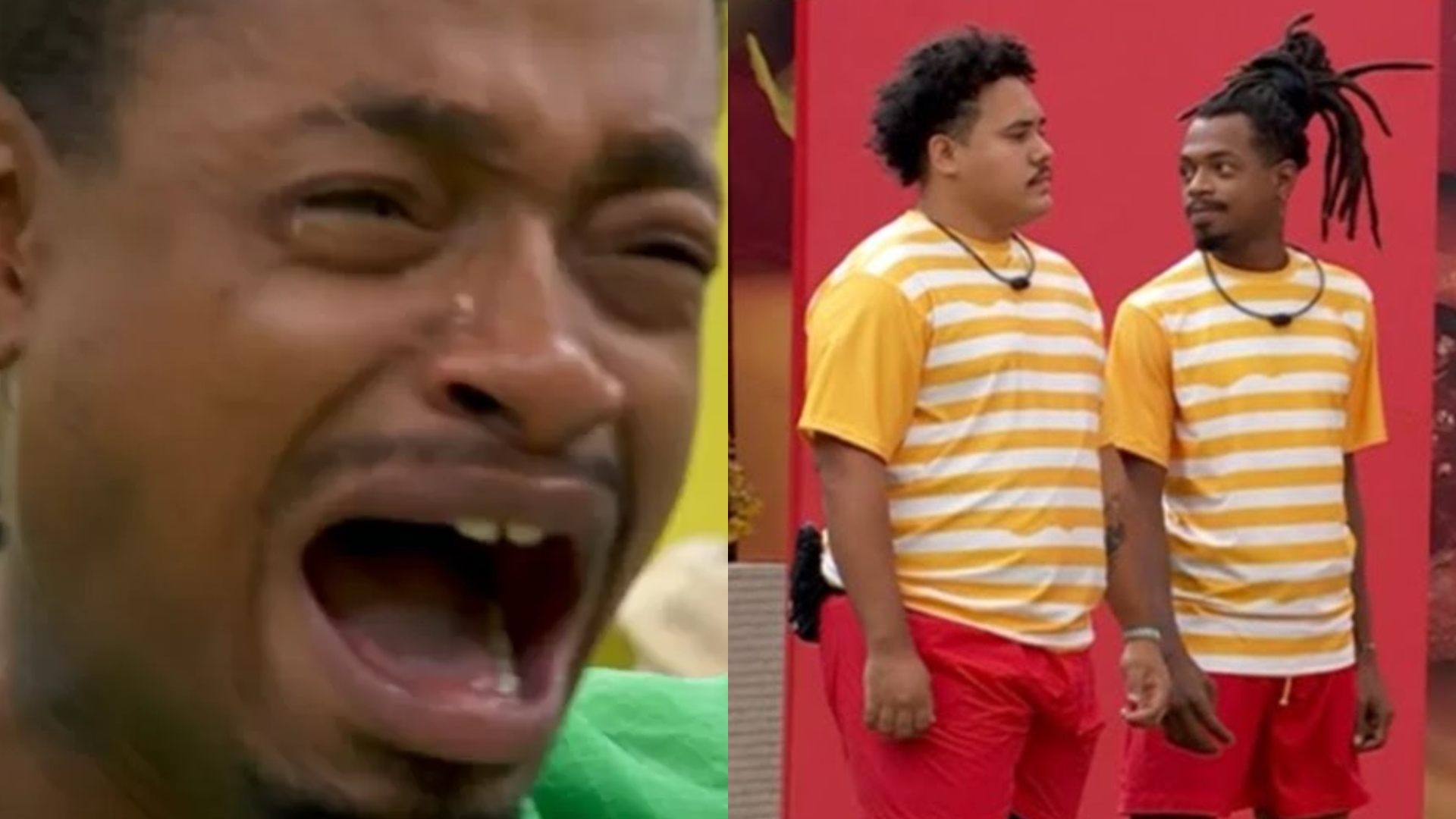 BBB 24: Aos prantos, Buda e Luigi desabam após vídeo emocionante da família