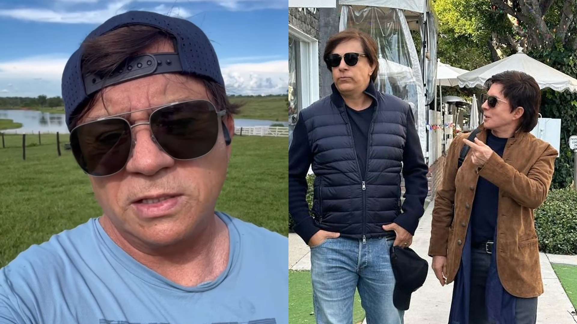 Chitãozinho debocha ao ser confundido com Tom Cavalcante: “Outro parceiro”