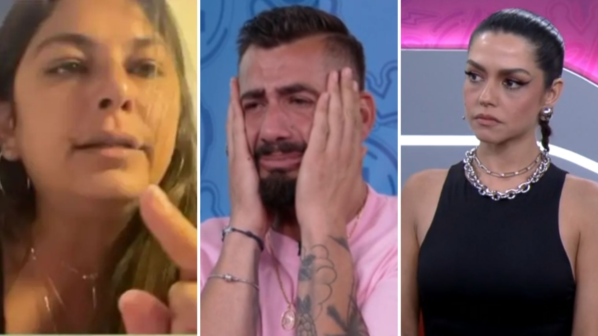 Como Thais Fersoza irritou a irmã de Nizam ao vivo no Bate-Papo BBB?