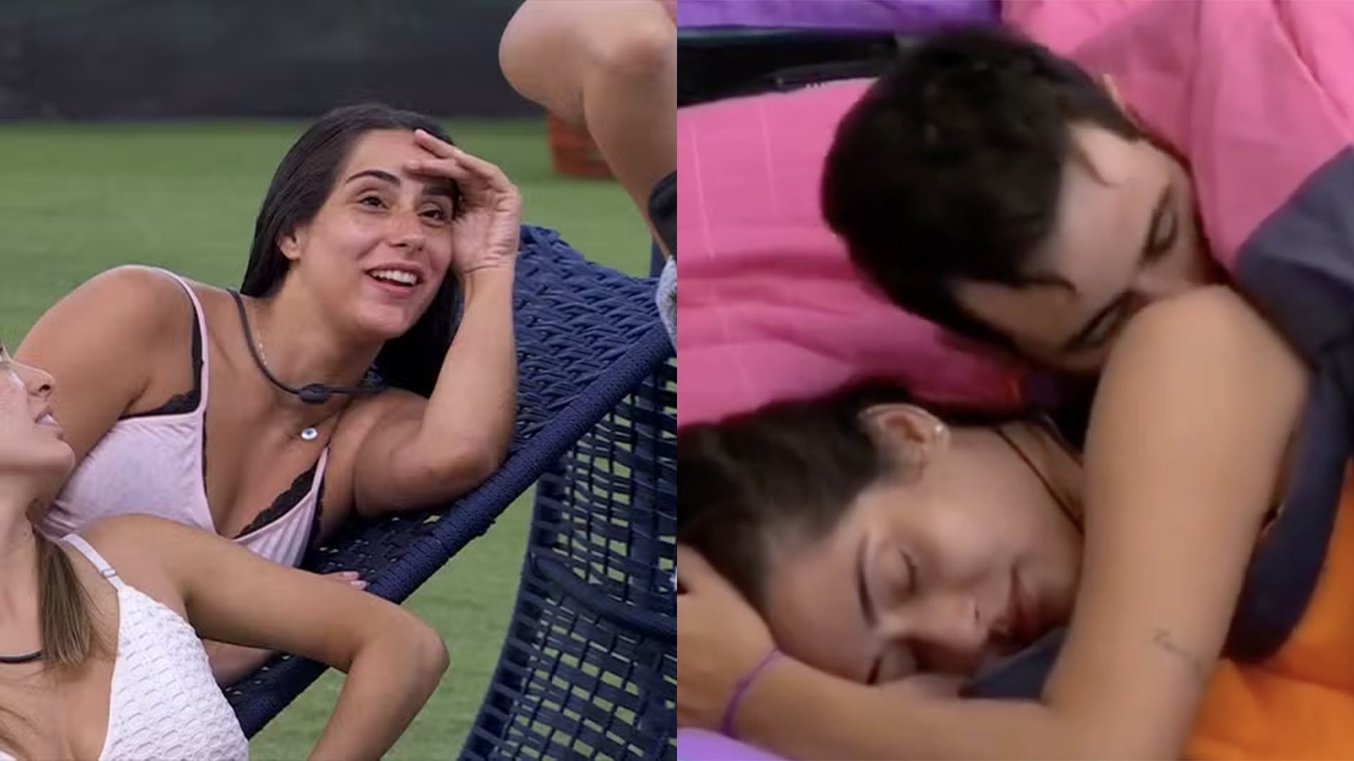 BBB 24: Deniziane detalha noite quente com Matteus no edredom: “Com mãozinha”