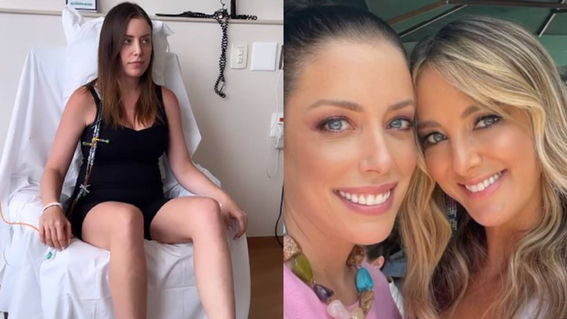 Internada, Fabiana Justus é consolada por ex-madrasta Ticiane Pinheiro: “Te amo”