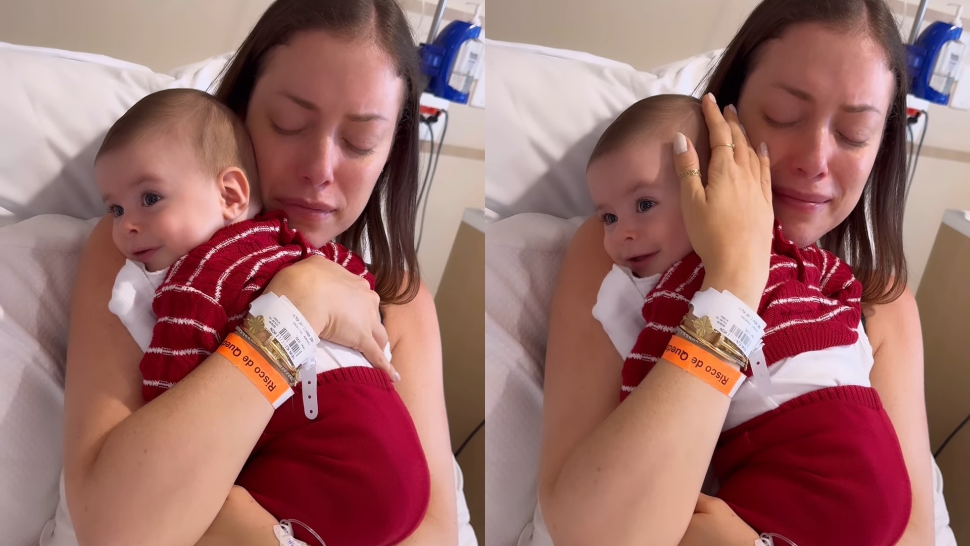 Fabiana Justus exibe vídeo do momento em que descobriu câncer: “Esse dia”