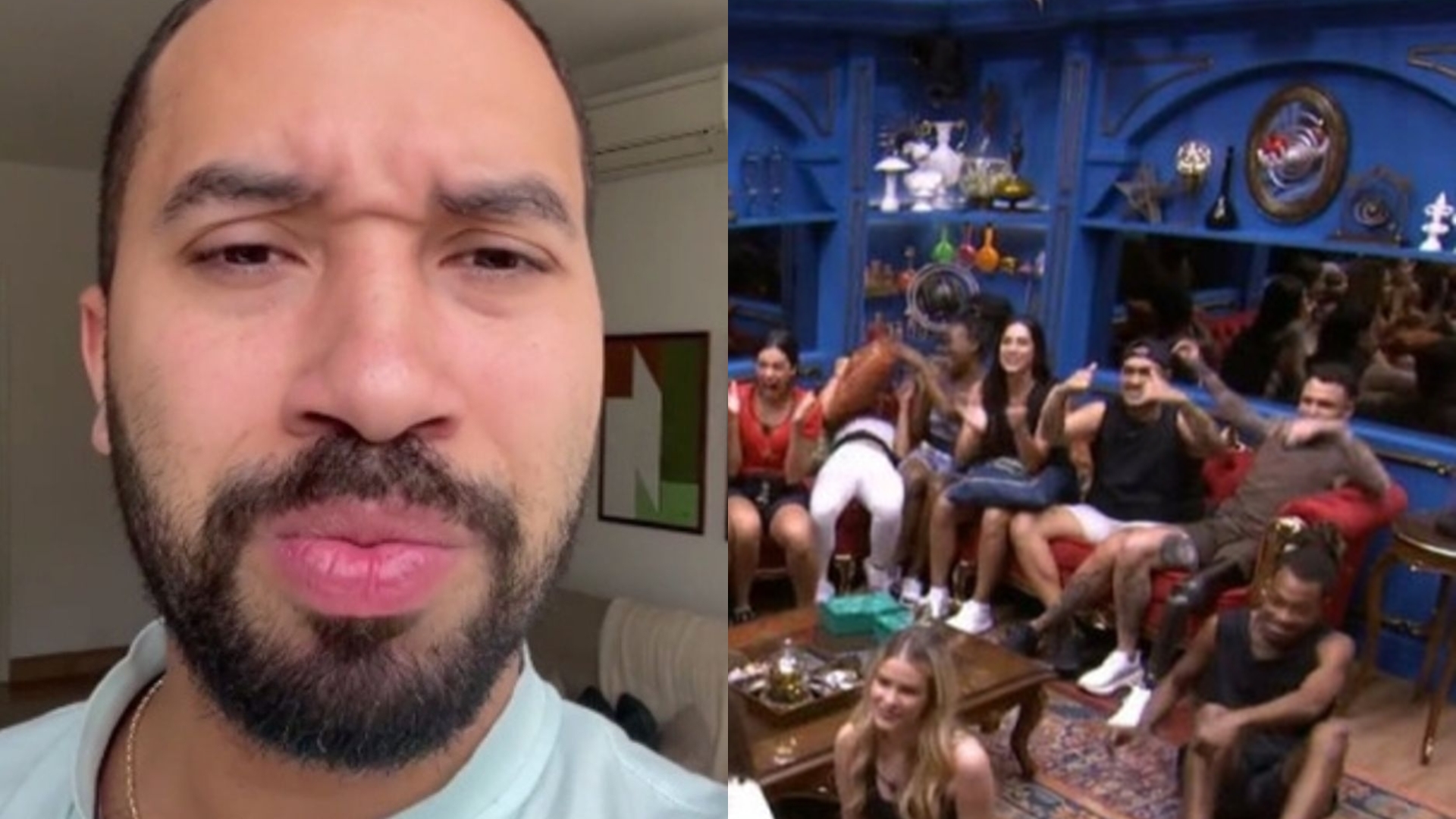 Gil do Vigor se irrita ao assistir participantes do BBB 24: “Elenco burro”