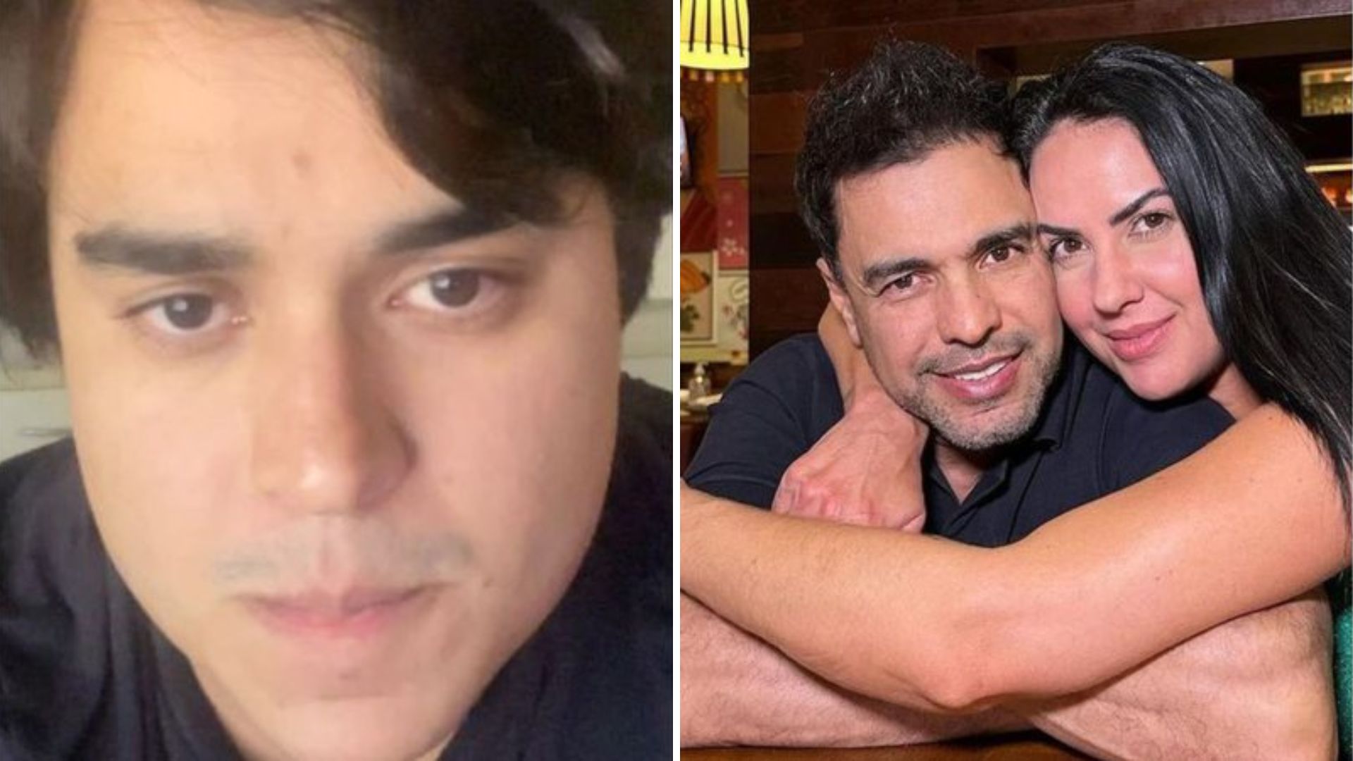 Filho de Zezé di Camargo detona Graciele e defende a esposa: “Uma ano de mentiras”