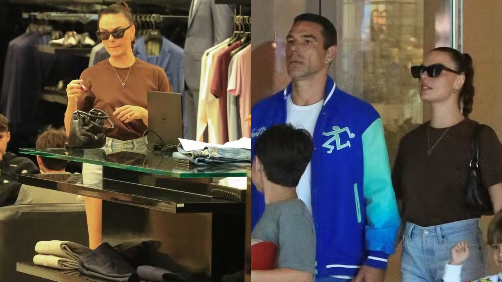 Isis Valverde é flagrada em passeio raro com os filhos de Wanessa Camargo