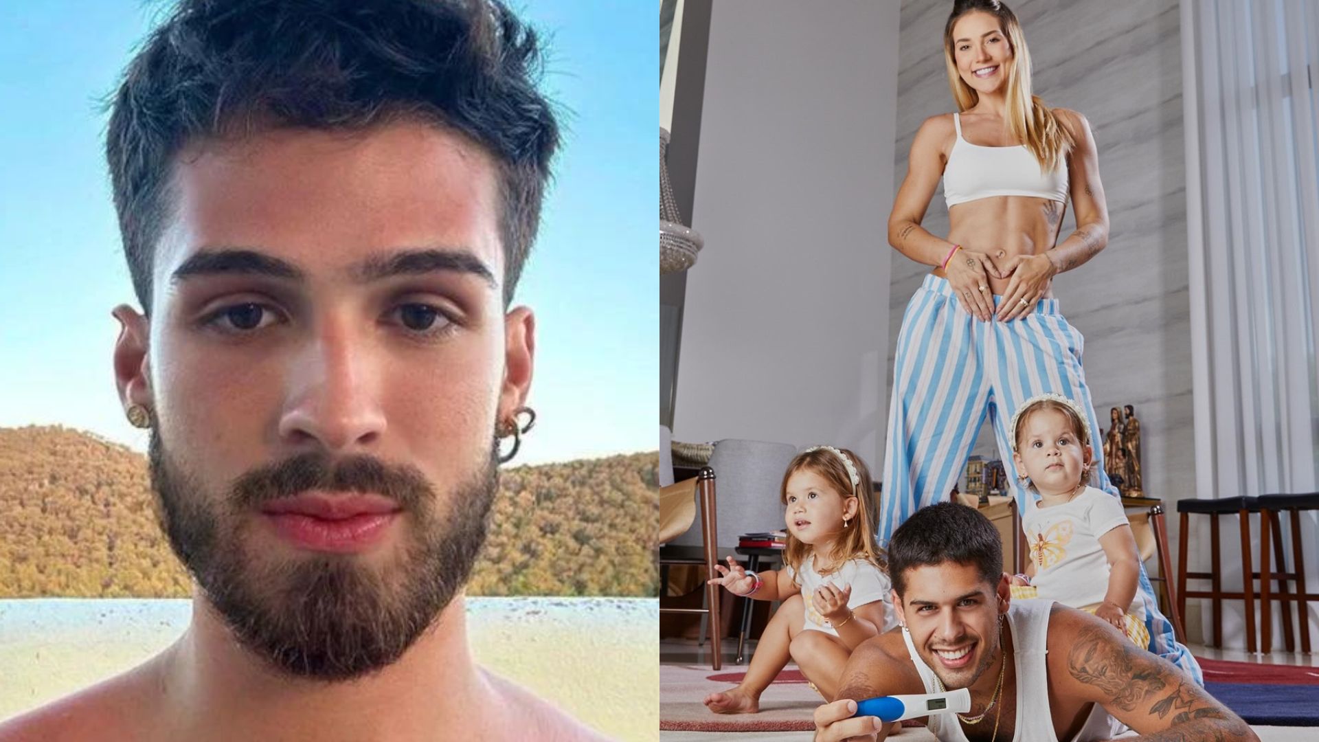 João Guilherme sugere nome para terceiro filho de Virgínia: “Por favor”