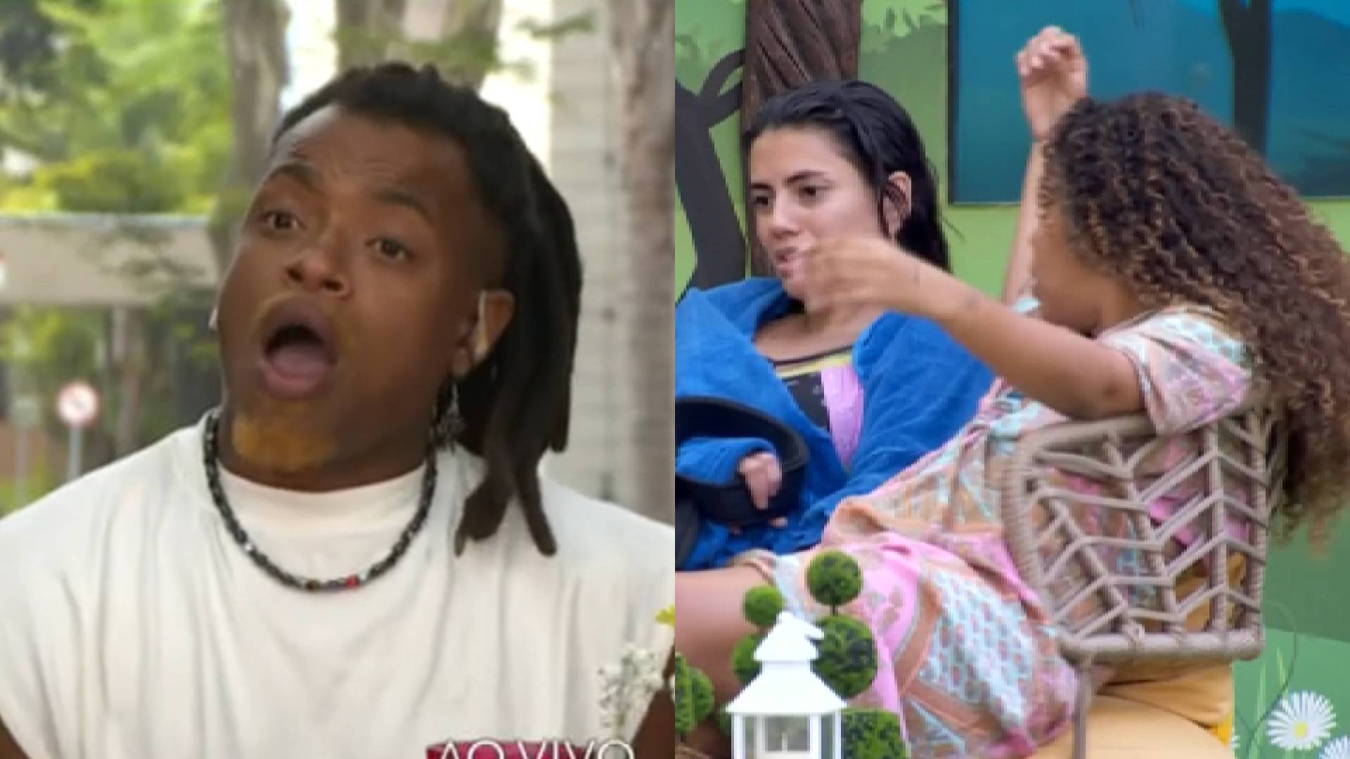 Eliminado do BBB 24, Luigi descobre traição de Pitel e Fernanda: “Era você”