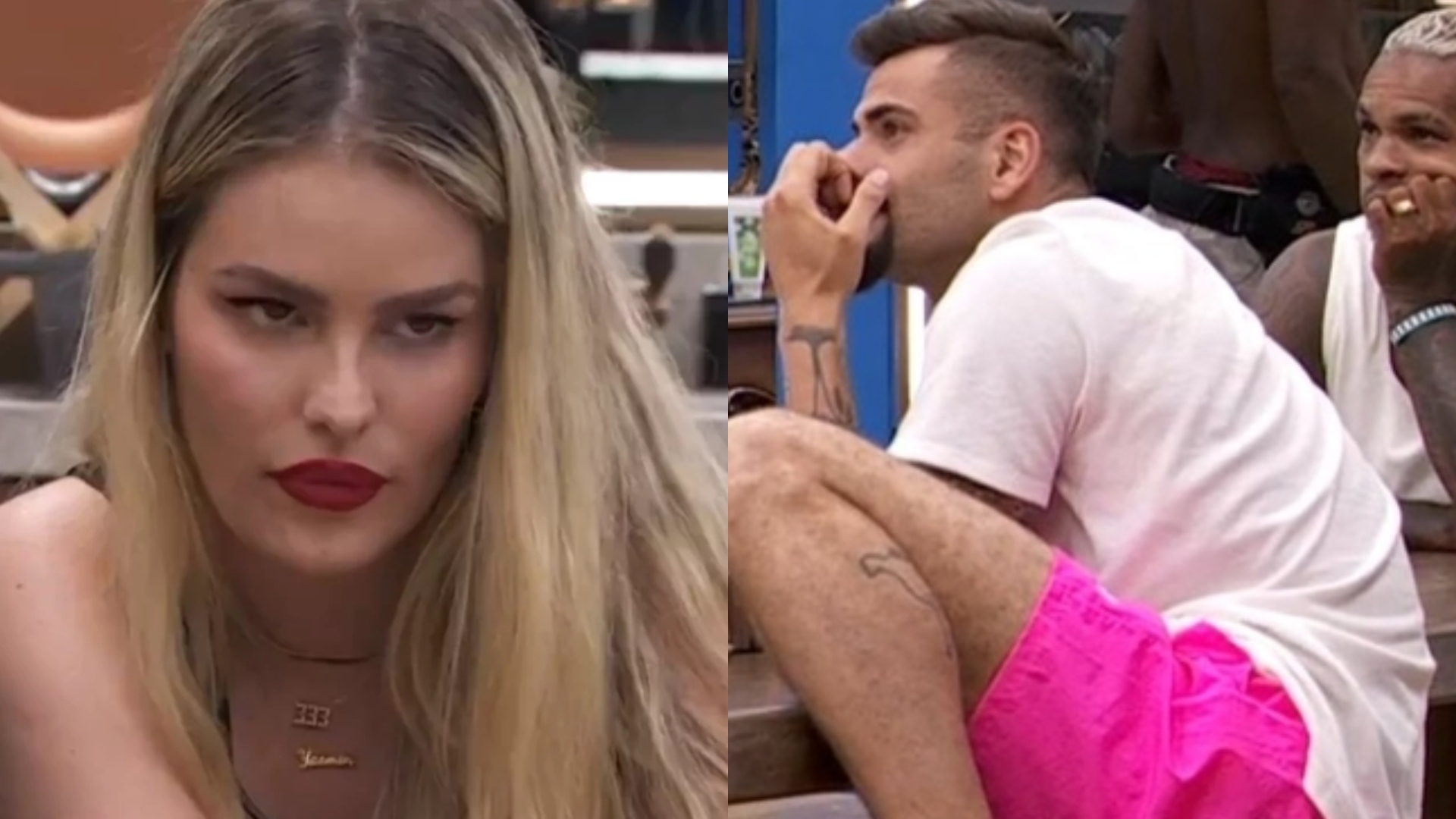 BBB 24: Nizam debocha de compulsão de Yasmin Brunet e detona: “Bizarro”