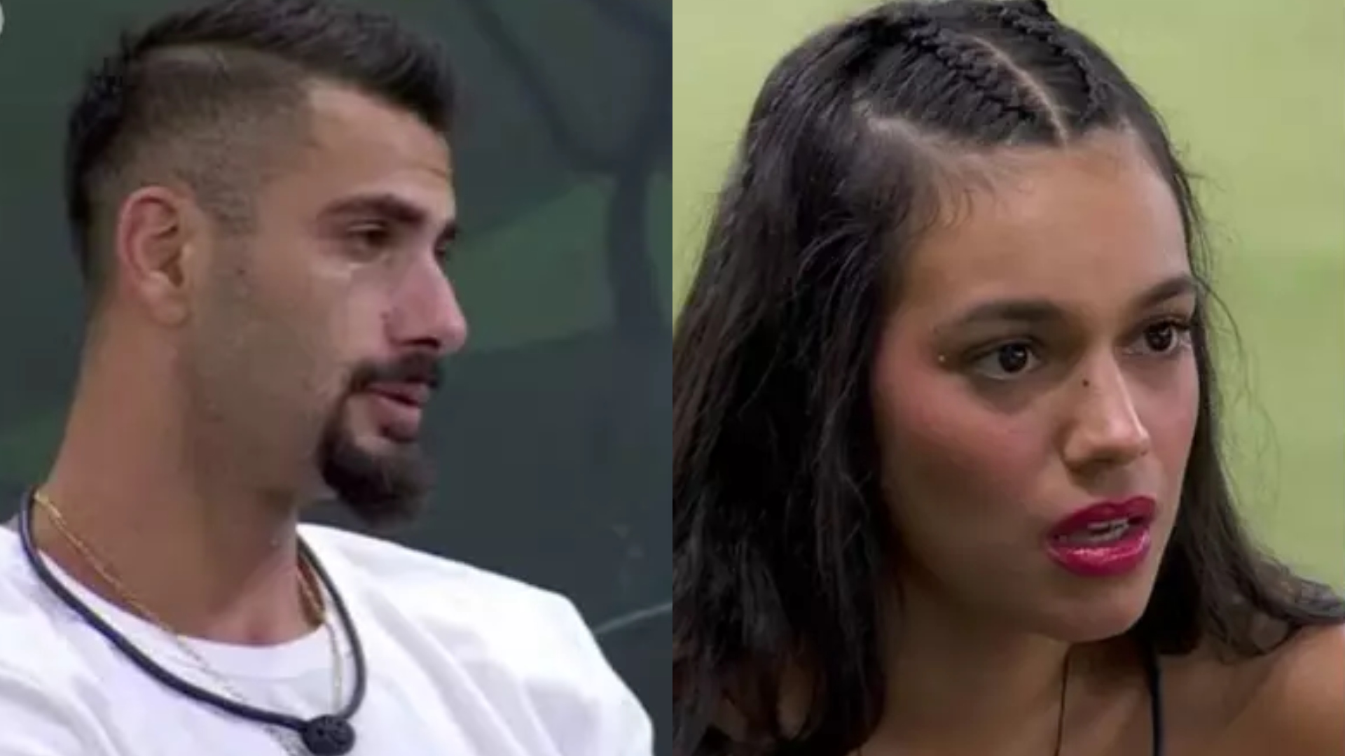 BBB 24: Aos prantos, Nizam descasca Alane após formação do paredão: “Facada”