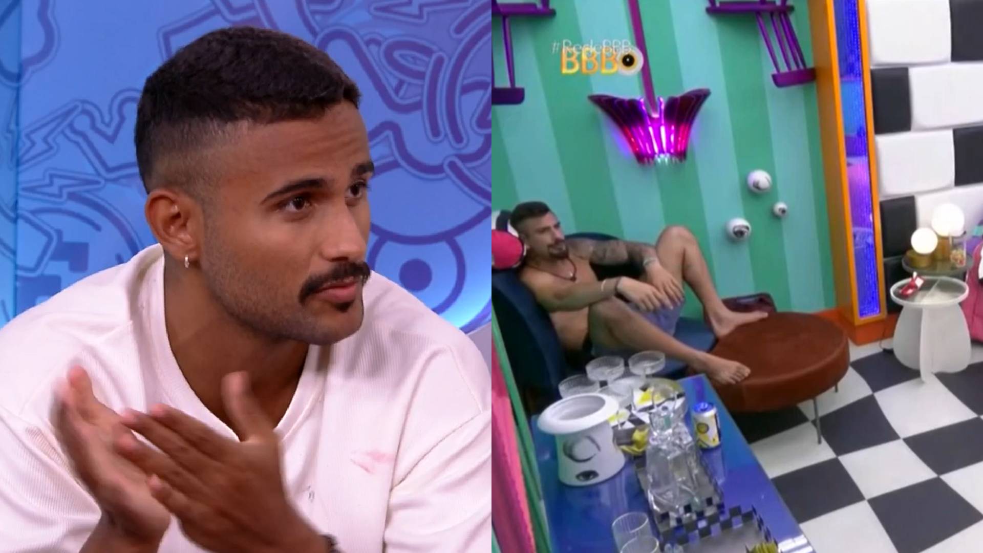 BBB 24: Pizane admite culpa ao descobrir o que causou eliminação: “Fui frouxo”