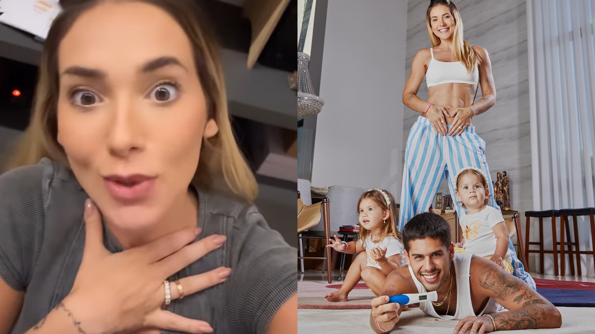 Virginia Fonseca expõe choque ao descobrir terceira gravidez: “Não esperava”