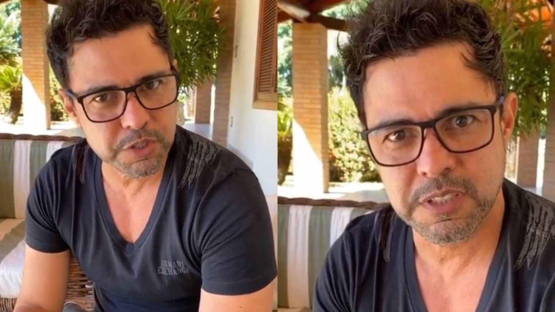 Exagerou? Zezé di Camargo esculacha fã após piada e é detonado: “Soberbo”