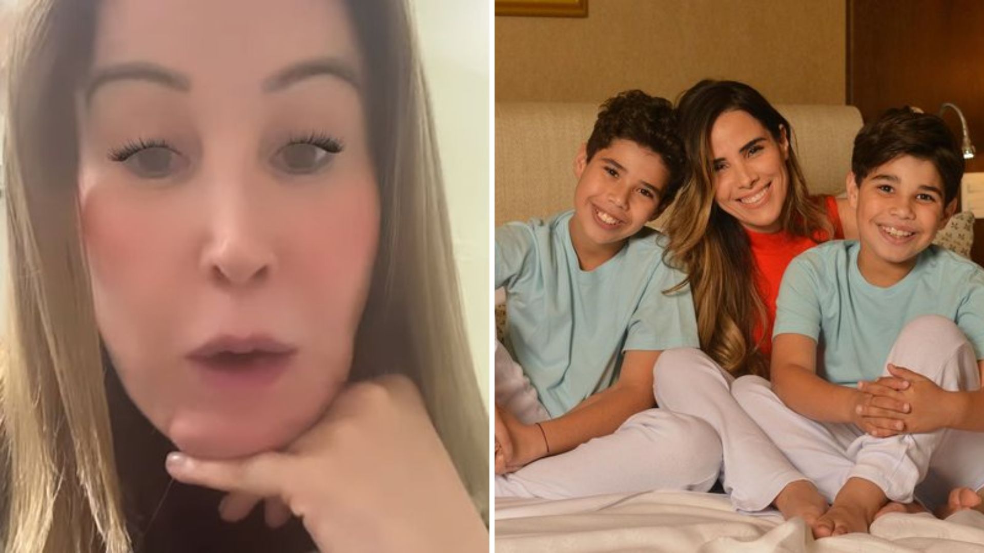 Zilu Camargo atrasa volta ao Brasil para visitar os netos: “Contratempos”