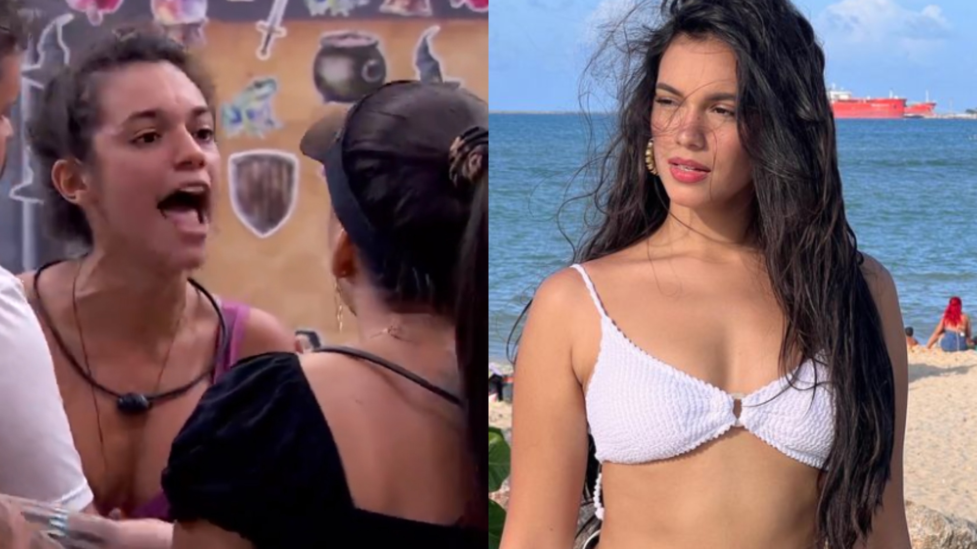 BBB 24: Molenguinha? De biquíni, Alane prova que está com tudo em cima