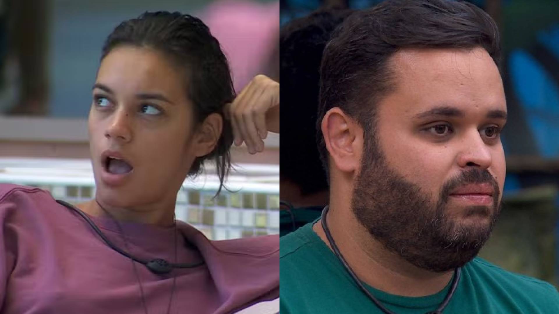 BBB 24: Alane descobre traição de Michel e fica de boca aberta: “Chocada”