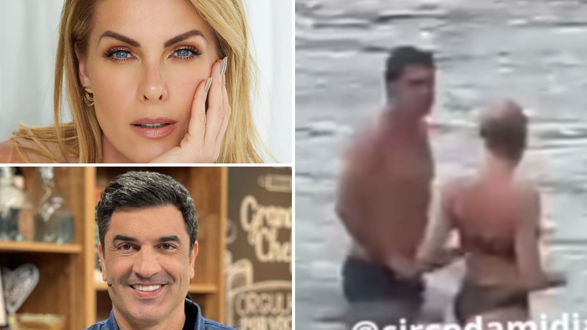 Ana Hickmann e Edu Guedes curtem viagem no Rio de Janeiro