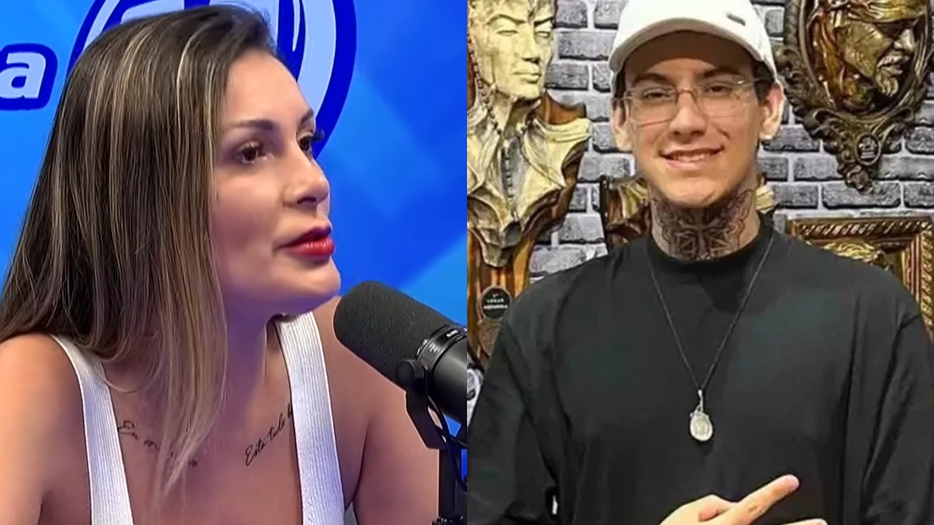 Andressa Urach revela ter levado o filho para perder a virgindade: “No p*teiro”
