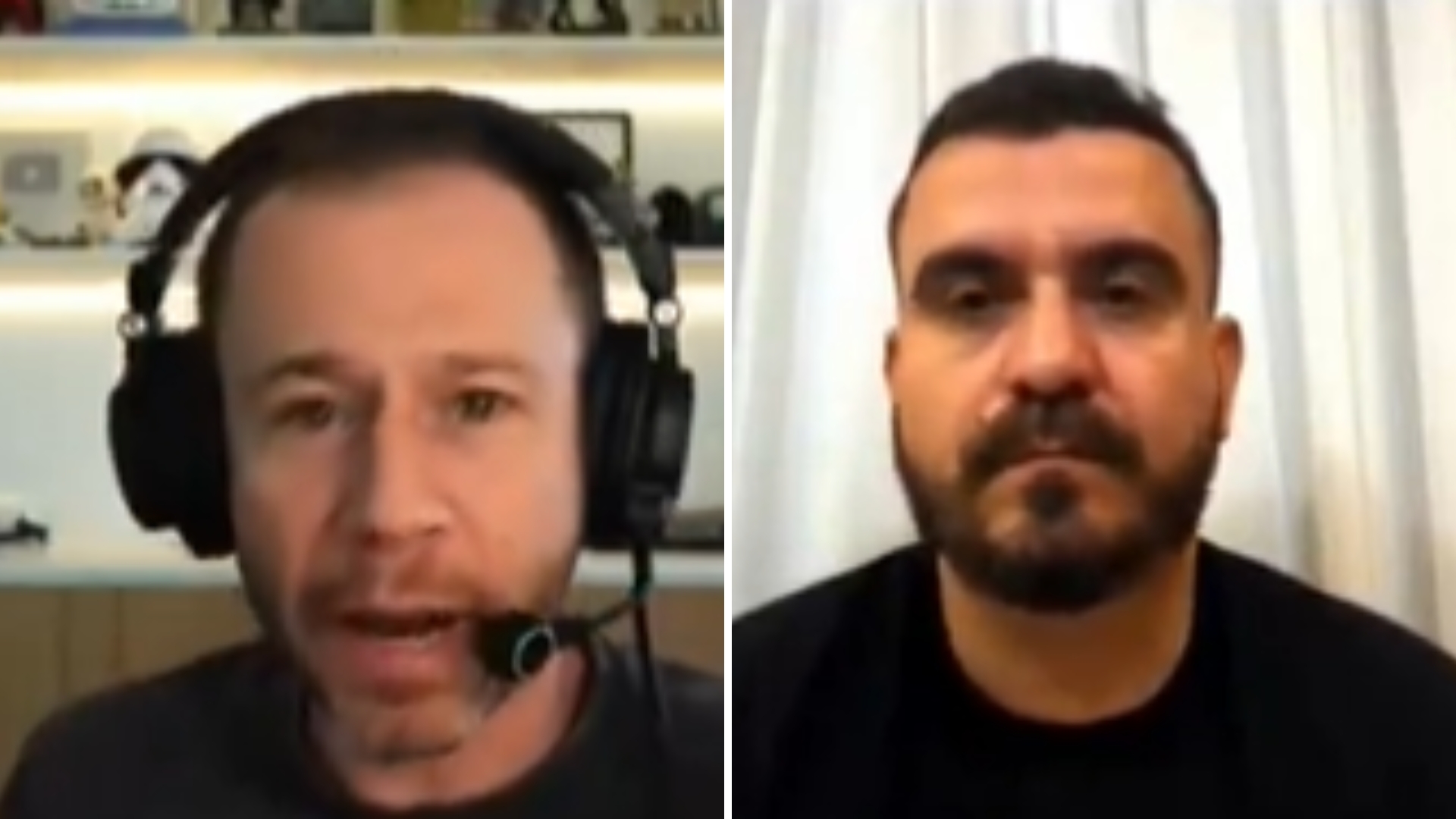 Ao vivo, Tiago Leifert se revolta com declaração de jornalista sobre caso Daniel Alves
