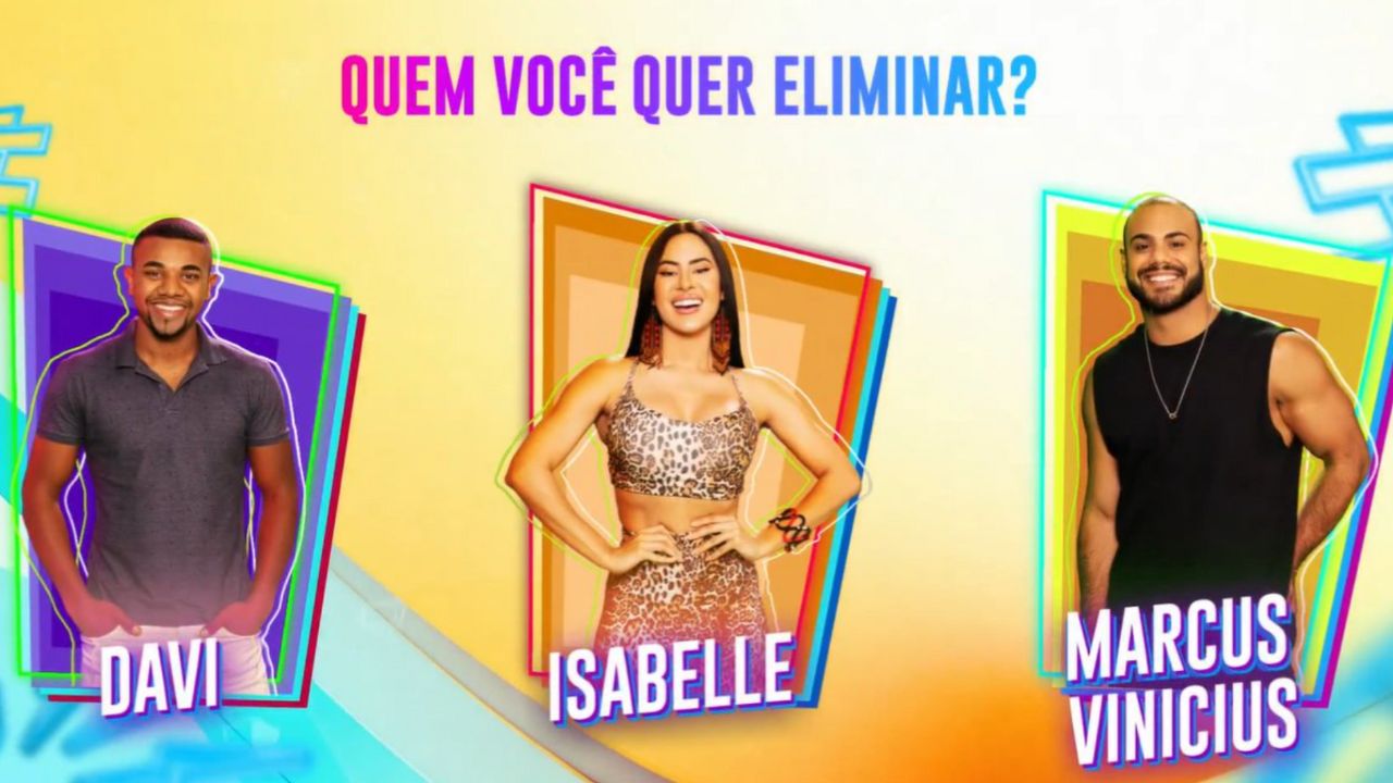 BBB 24: Davi, Isabelle e Marcus enfrentam o paredão da semana