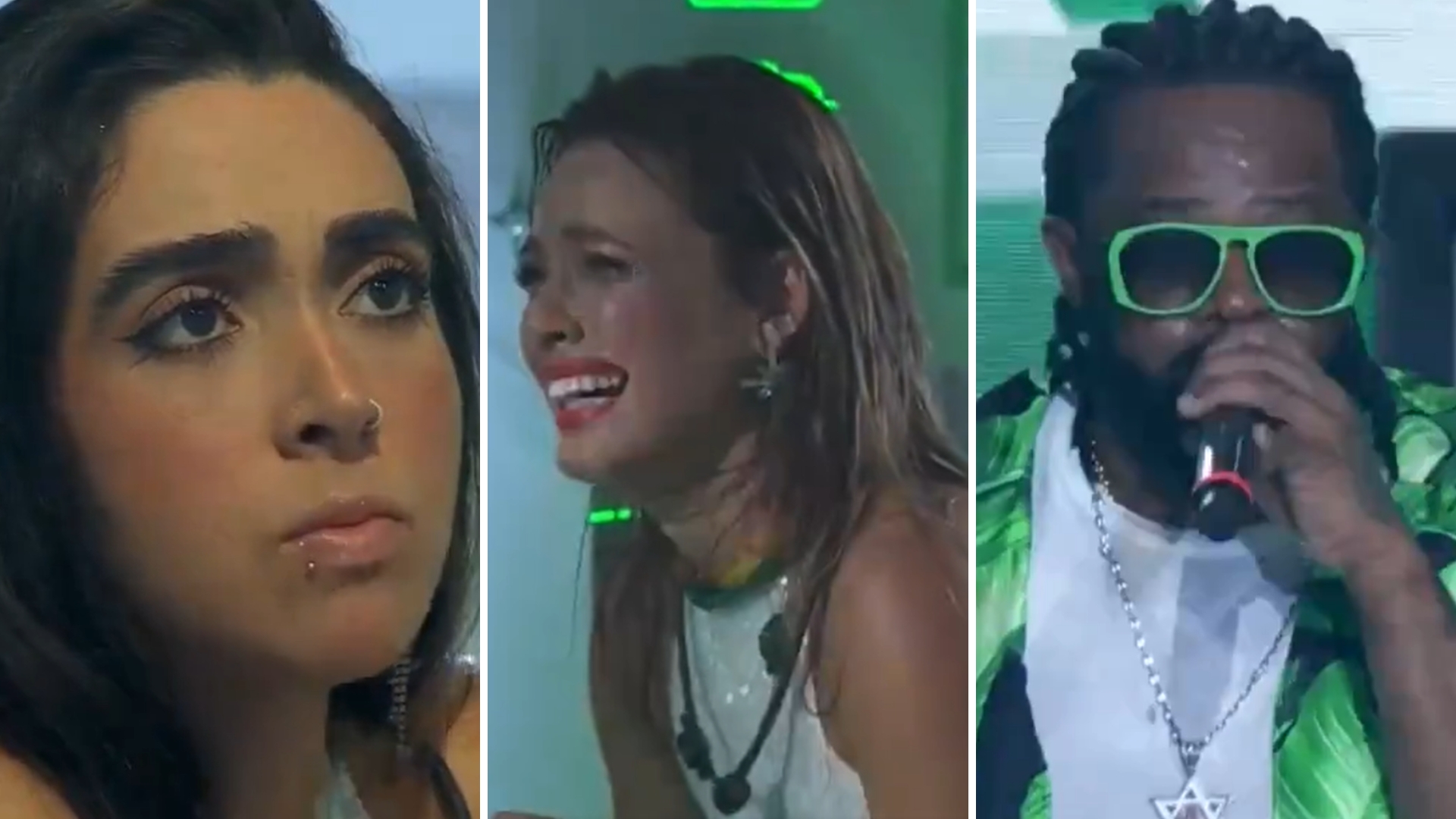 BBB 24: Giovanna reclama de atitude de Beatriz durante show