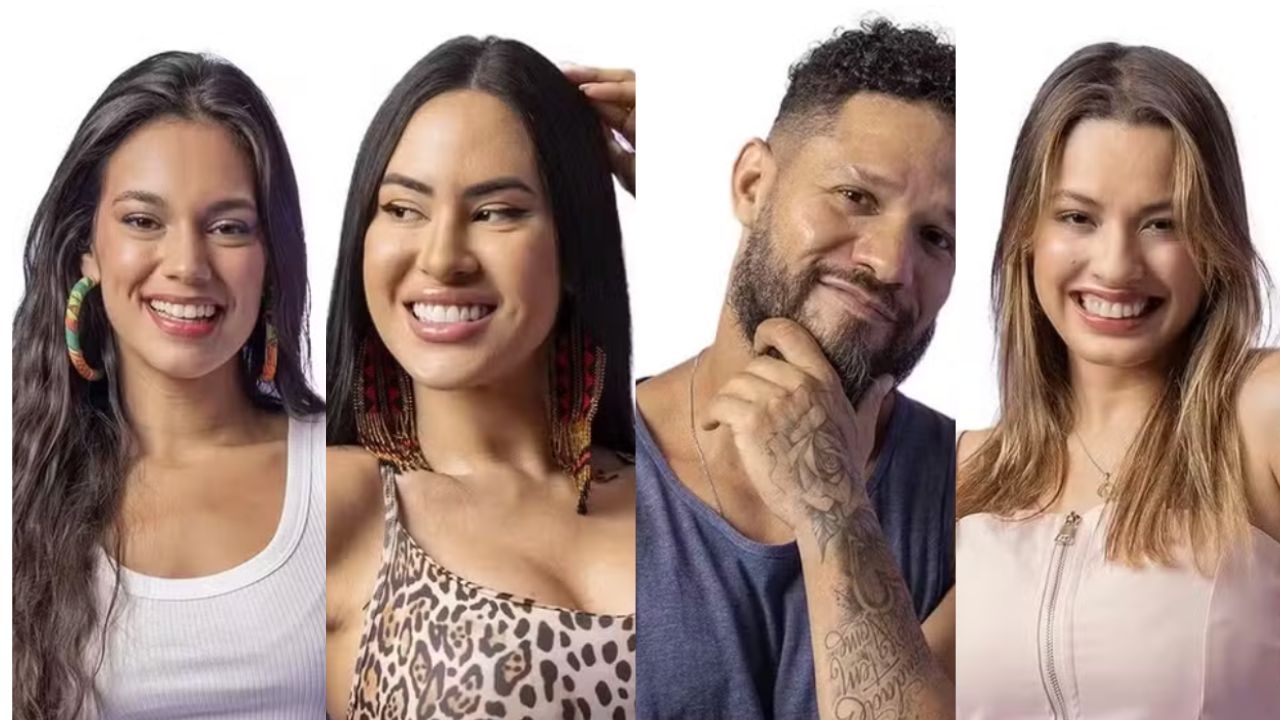 BBB 24: Juninho, Alane, Beatriz e Isabelle encaram paredão da semana