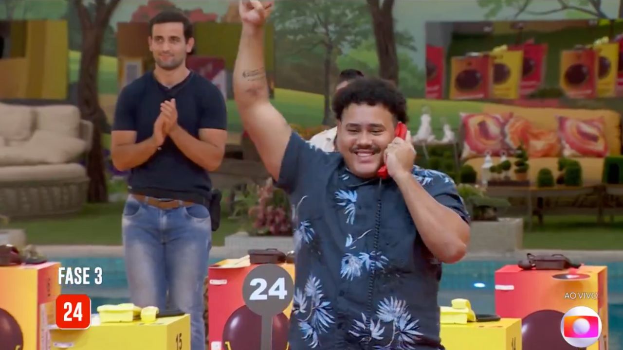 BBB 24: Lucas leva a melhor em prova bate-volta e escada do paredão