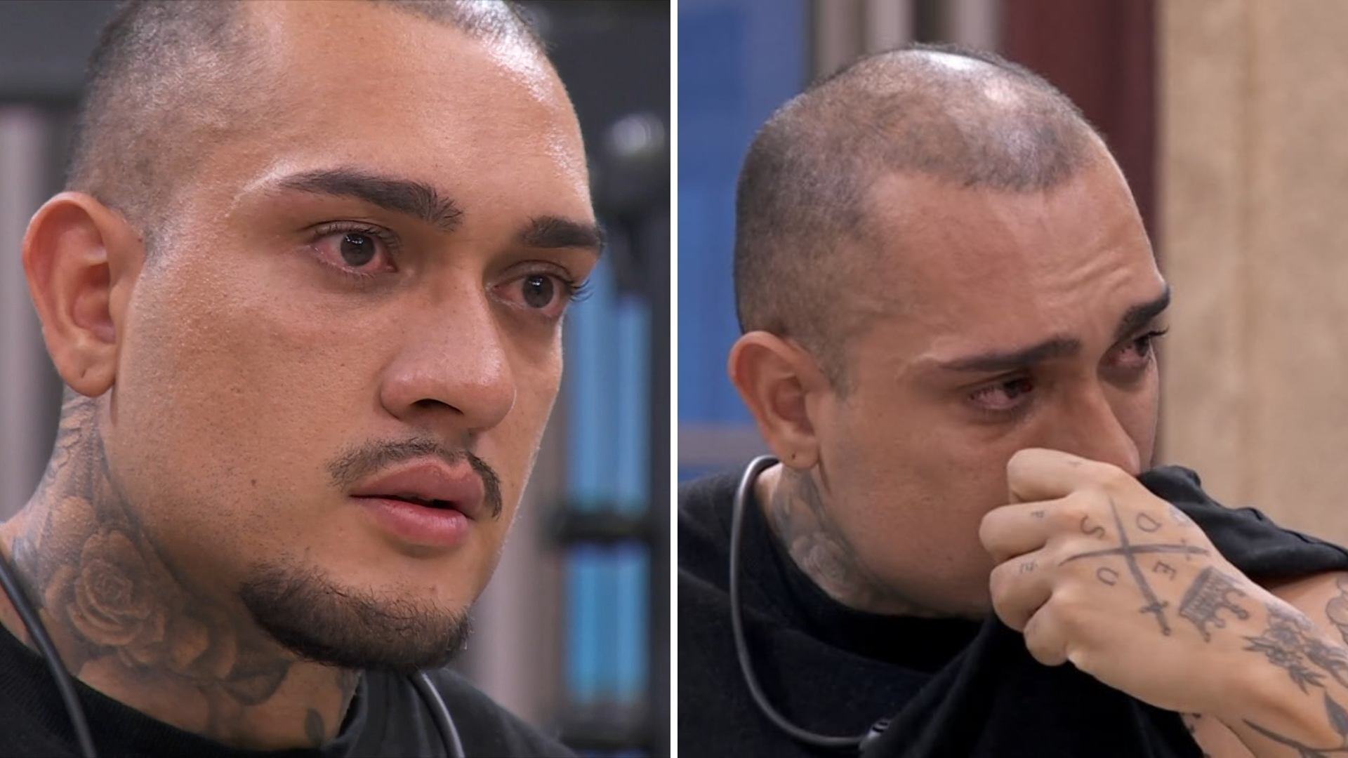 BBB 24: MC Bin Laden vai aos prantos após treta: “Ser uma vergonha”