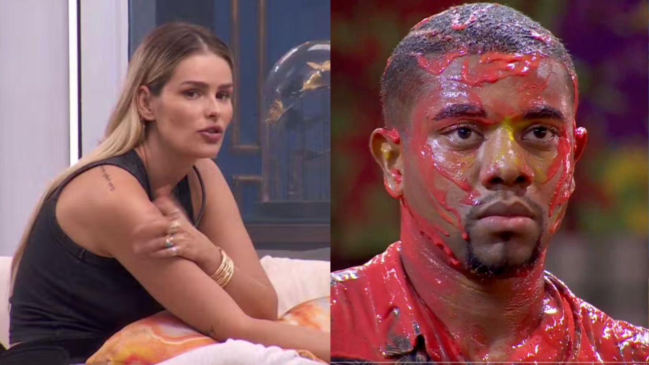 BBB 24: Yasmin Brunet aponta vitimismo em atitudes de Davi