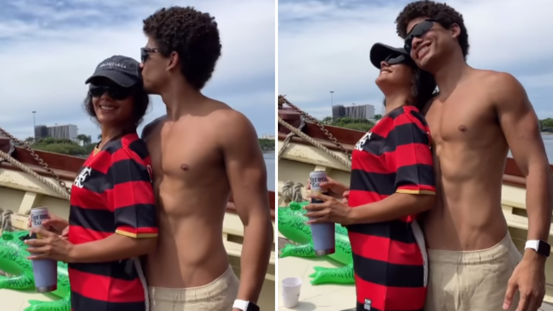 Bella Campos aparece ao lado de ex bonitão e elogia: “Coisa mais linda”