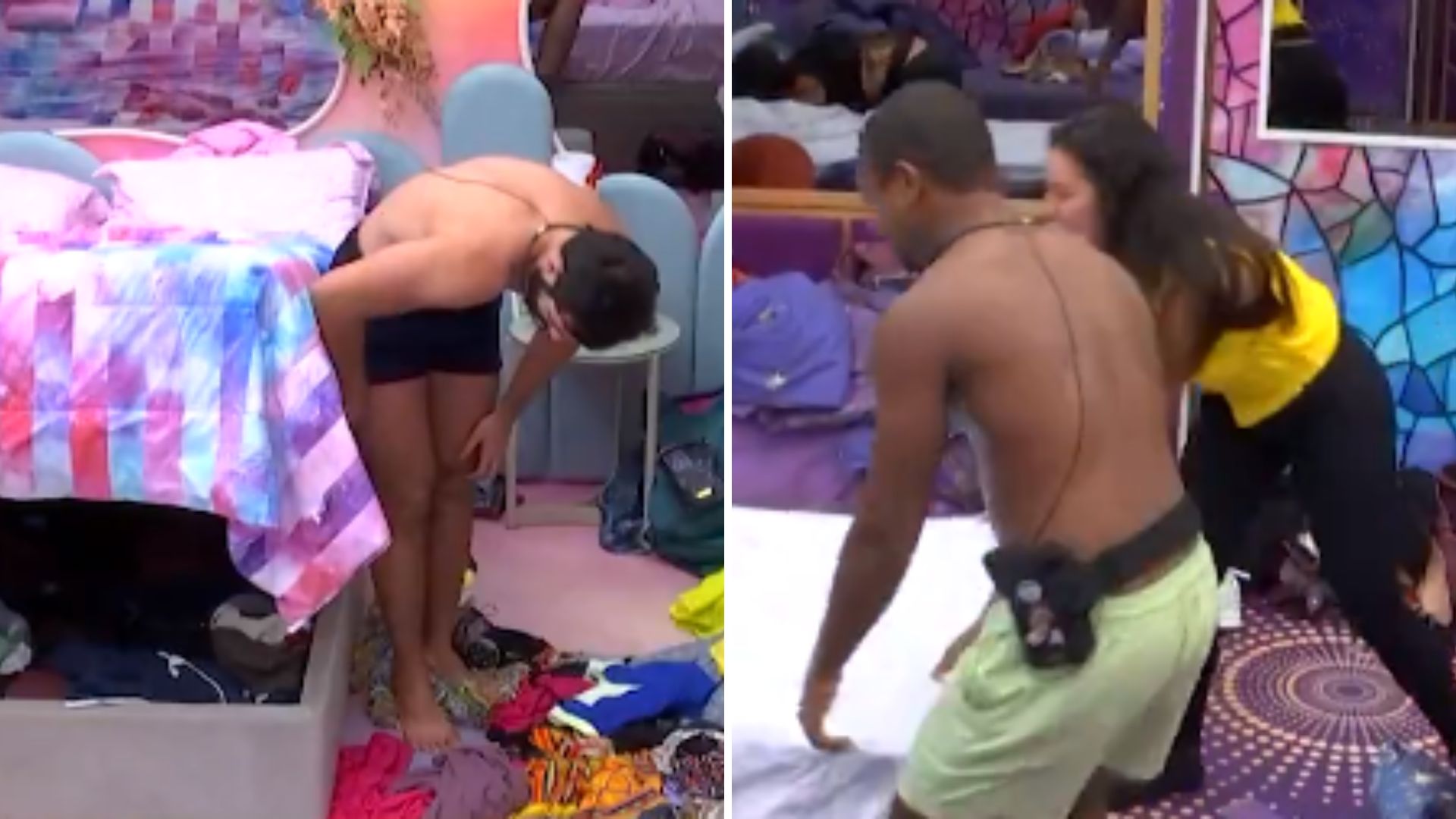 BBB24: É guerra! Brothers partem para briga e geram caos na casa: “Filho da p*”
