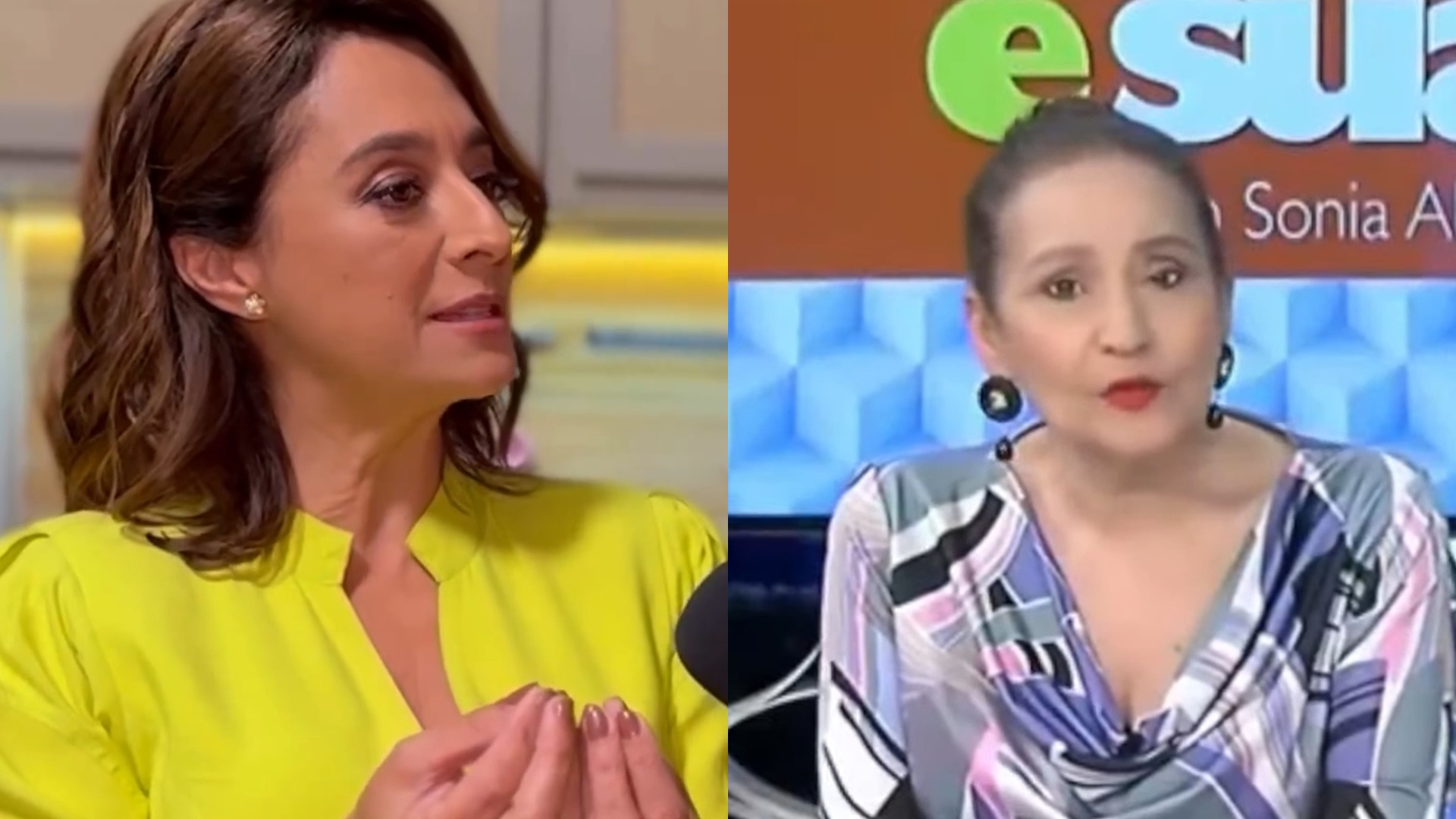 Catia Fonseca se pronuncia sobre rivalidade com Sonia Abrão na TV: “Não dá”