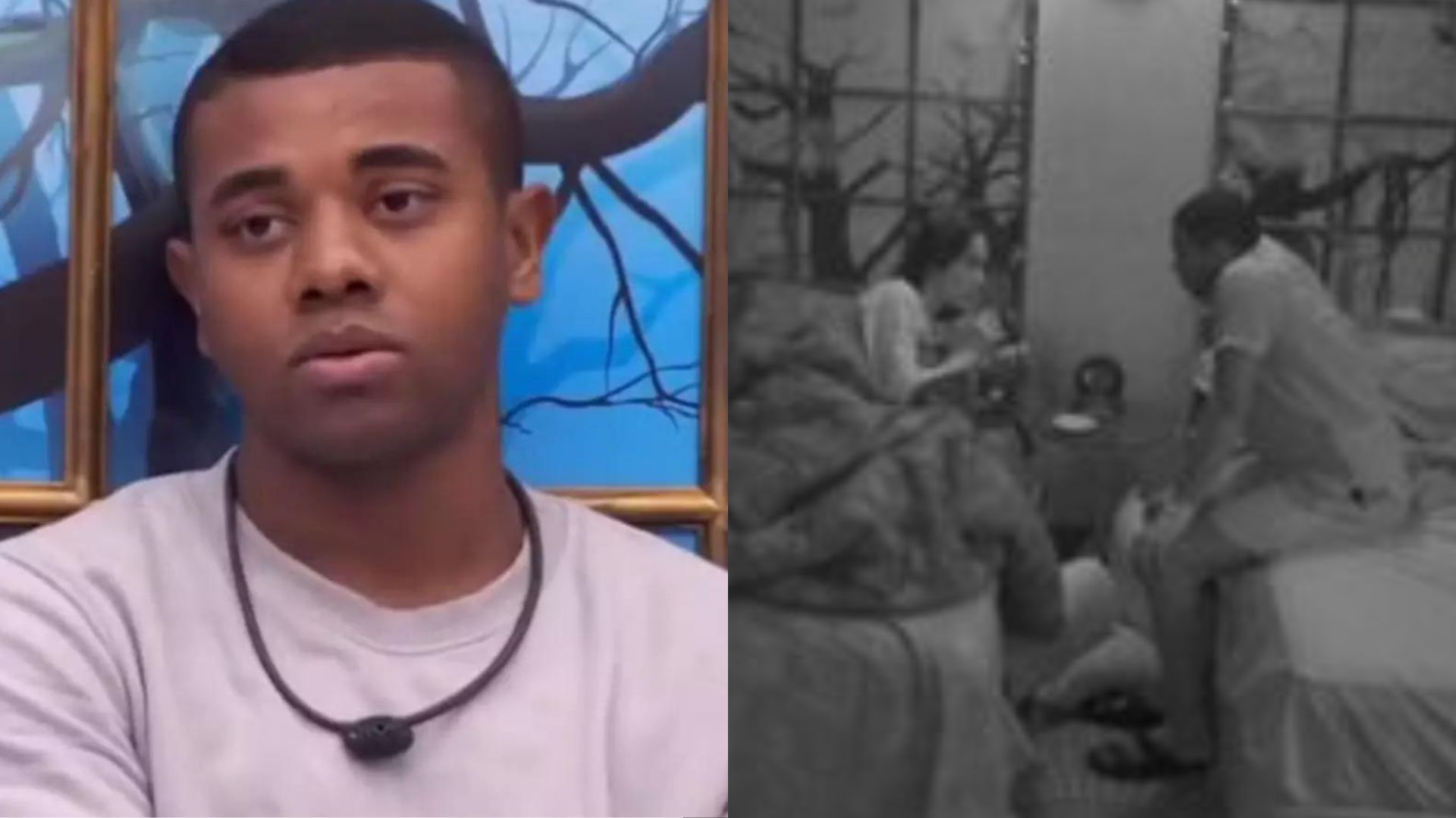 BBB 24: Davi força intimidade com Isabelle e leva chega pra lá: “Não vai”