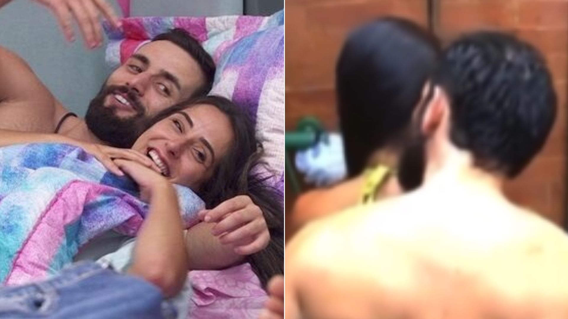 BBB 24: Deniziane e Matteus pegam fogo embaixo do chuveiro: “Vontade”