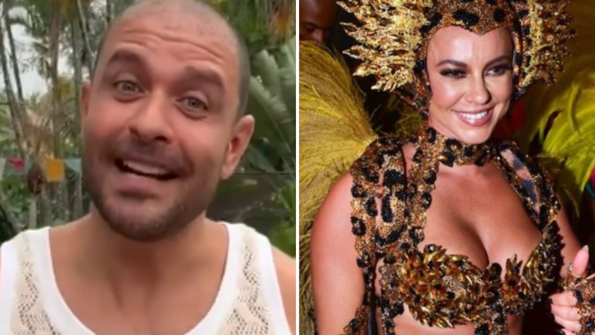 Sortudo, Diogo Nogueira baba com desfile de Paolla Oliveira: “Sem palavras”