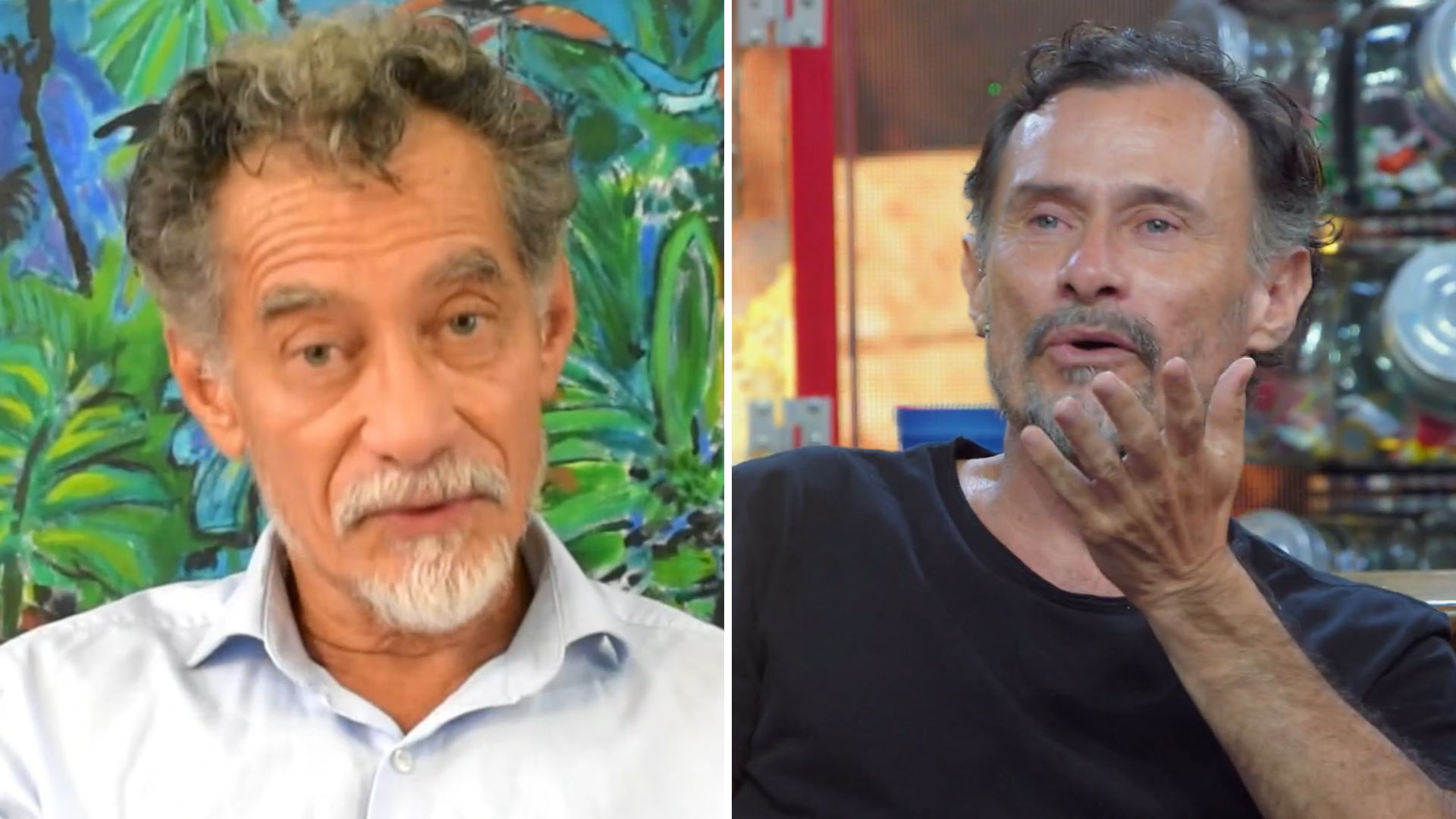 Enrique Díaz recebe homenagem de Chico Díaz no ‘Domingão’: “Somos um”