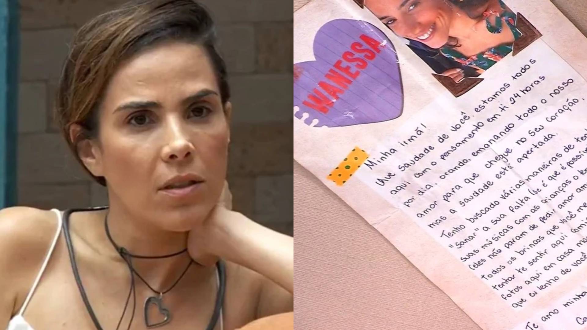 BBB 24: Equipe de Wanessa explica detalhe polêmico em carta: “Proibido”