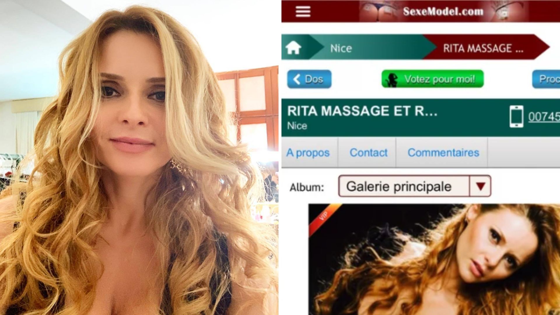 Escândalo: Fotos de Rita Guedes são utilizadas em fraude de site adulto