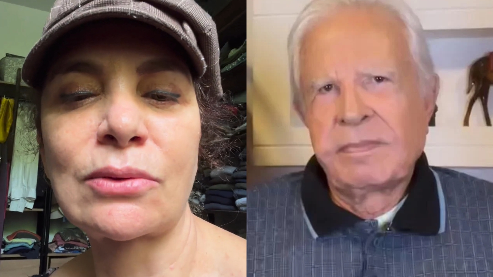 Esposa de Cid Moreira explode após grave acusação do filho dele: “Absurdo”